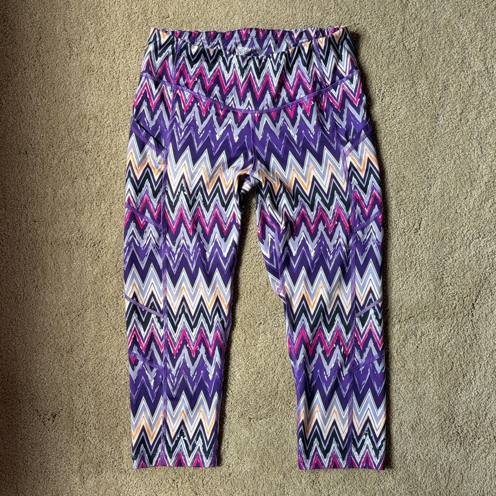 Skirt Sports Pocketopia Capri - Sidewinder Print - Small